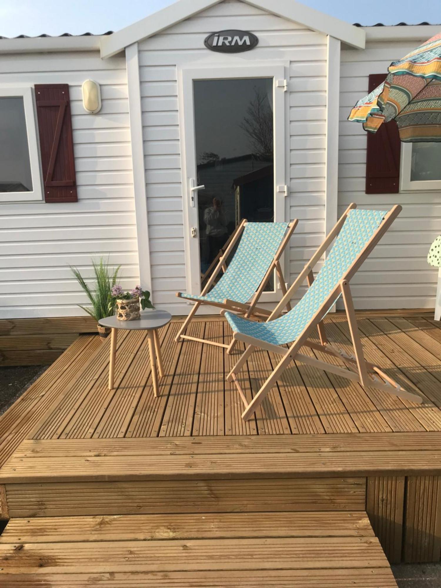 Mobil Home Montmartin-sur-Mer Buitenkant foto