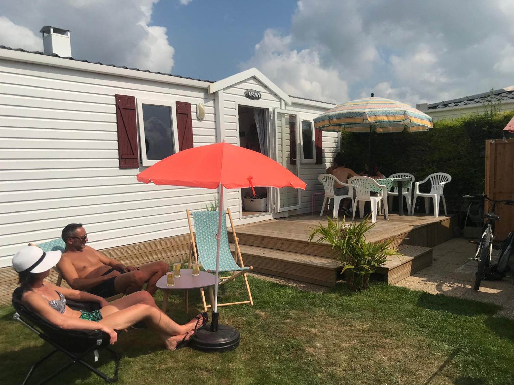 Mobil Home Montmartin-sur-Mer Buitenkant foto