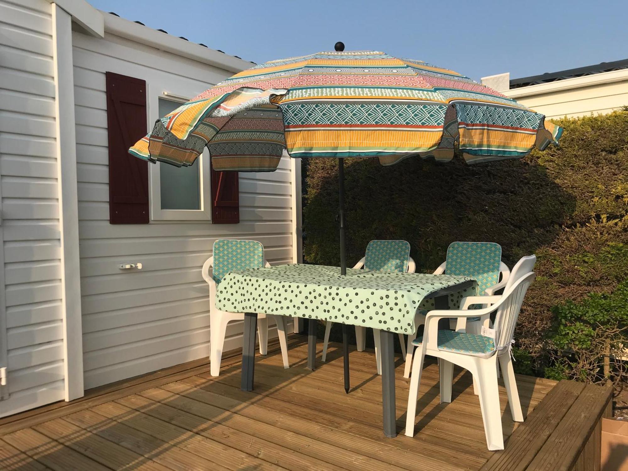 Mobil Home Montmartin-sur-Mer Buitenkant foto